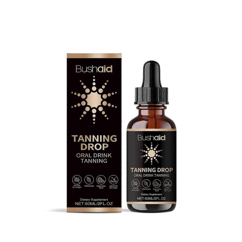 Sun-Free Natural Tanning Drops - Easy Body Care for a Uniform Tan, 60ml_Lucky_B