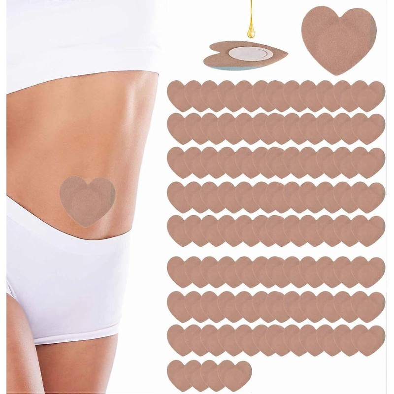 2025 High quality brand new  100pcs Castor Oil Pack Wrap for Belly Button