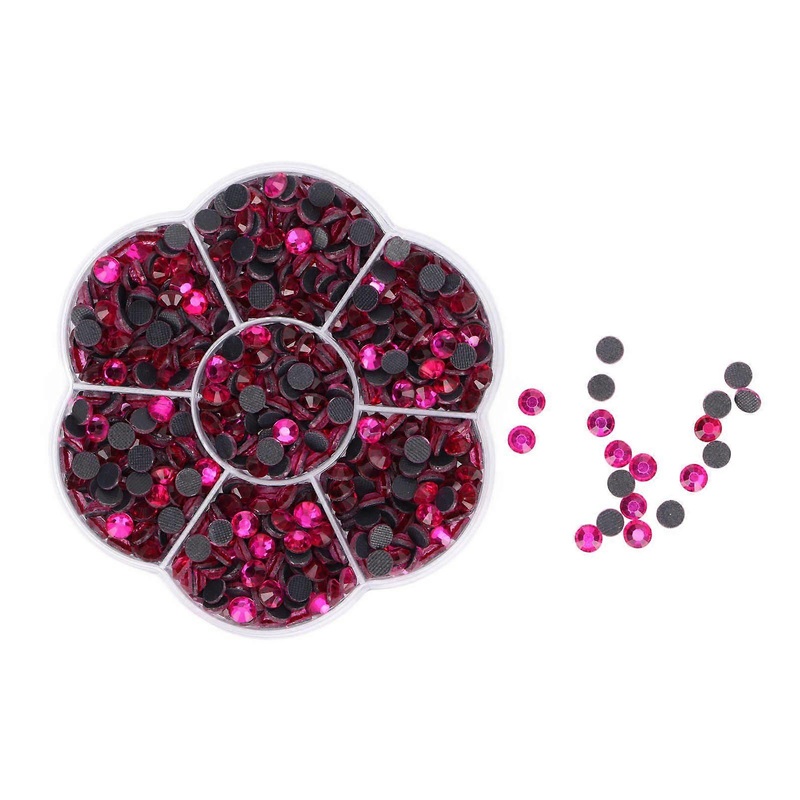 2025 Latest Model  1000pcs Rhinestones Glass DIY Decorative Nail Art