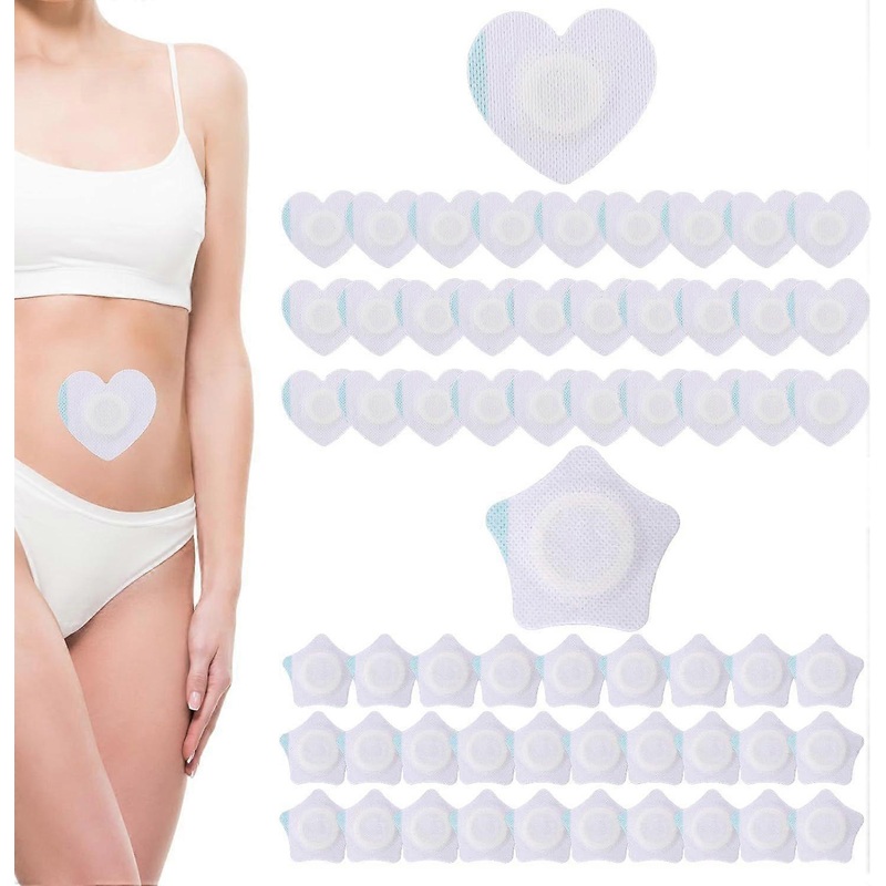 2025 Latest Model  60pcs Castor Oil Belly Button Patch, Self-Adhesive Belly