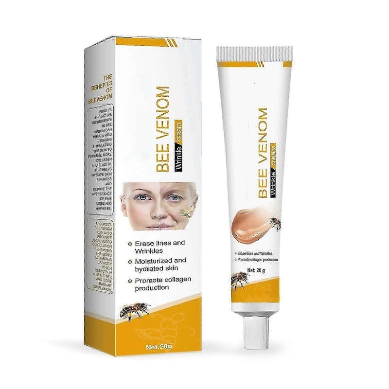 2pcs Bee Venom Wrinkle Removal Cream, Bee Venom Anti-Wrinkle Firming Cream, Bee