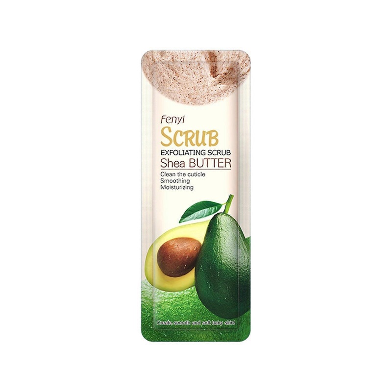 Fenyi Light Sense Shea Butter Scrub Facial And Body Cleaning Pores And Exfoliating Mud 3ml Non-Irritating Formula