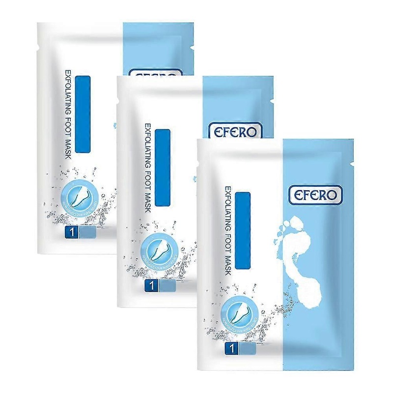 Foot Peel Mask 3 Pack, Baby Foot Peel Soft Smooth Touch Natural Exfoliator For