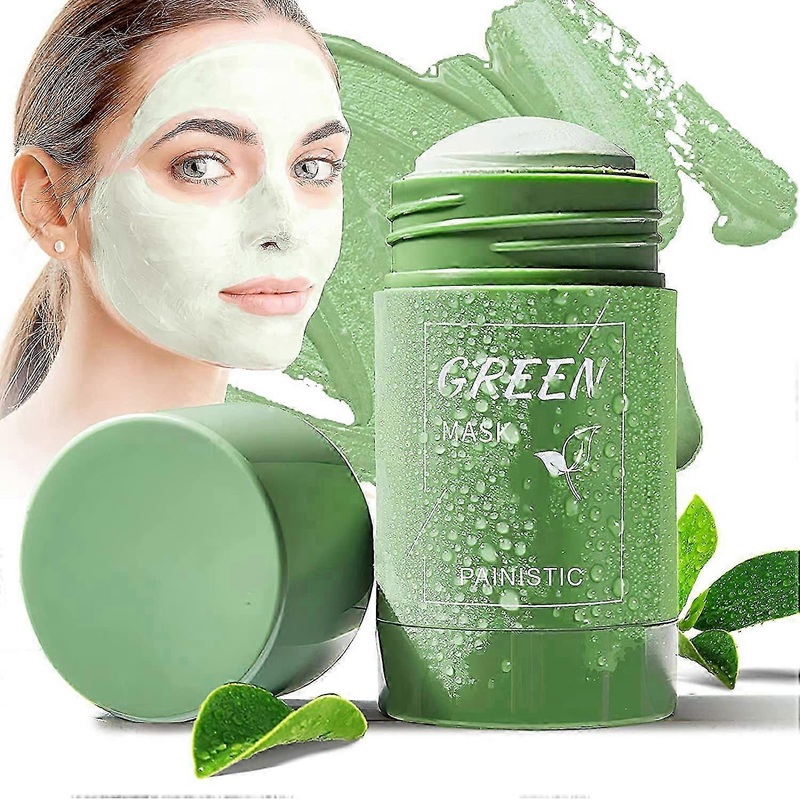 Green Tea Mask Stick Blackhead Remover Face Mask Clay Mask Purifying Oil Control