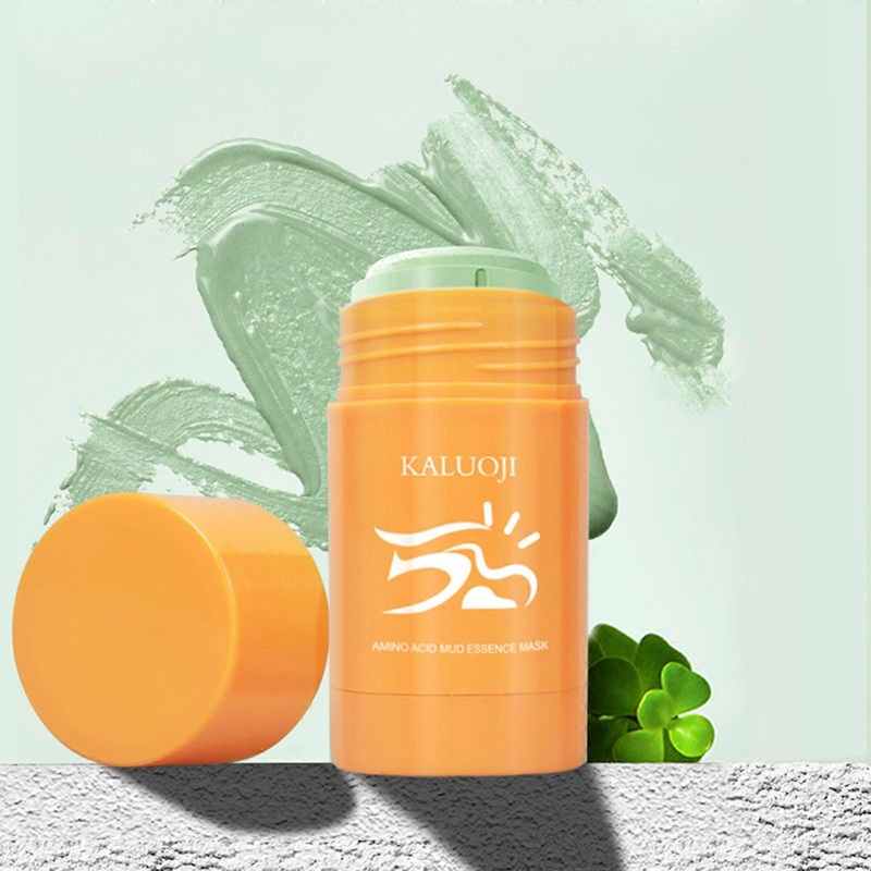 Kalogie Solid Facial Mask Amino Mud Film Cleaning Stick, Cleaning Application4 Soothing Redness