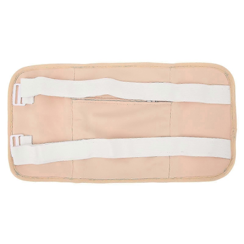 Liver Detox Castor Oil Pack Compress - Reusable, Comfortable Sleep Fit, Less Mess & Skin Color Castor Oil Wrap