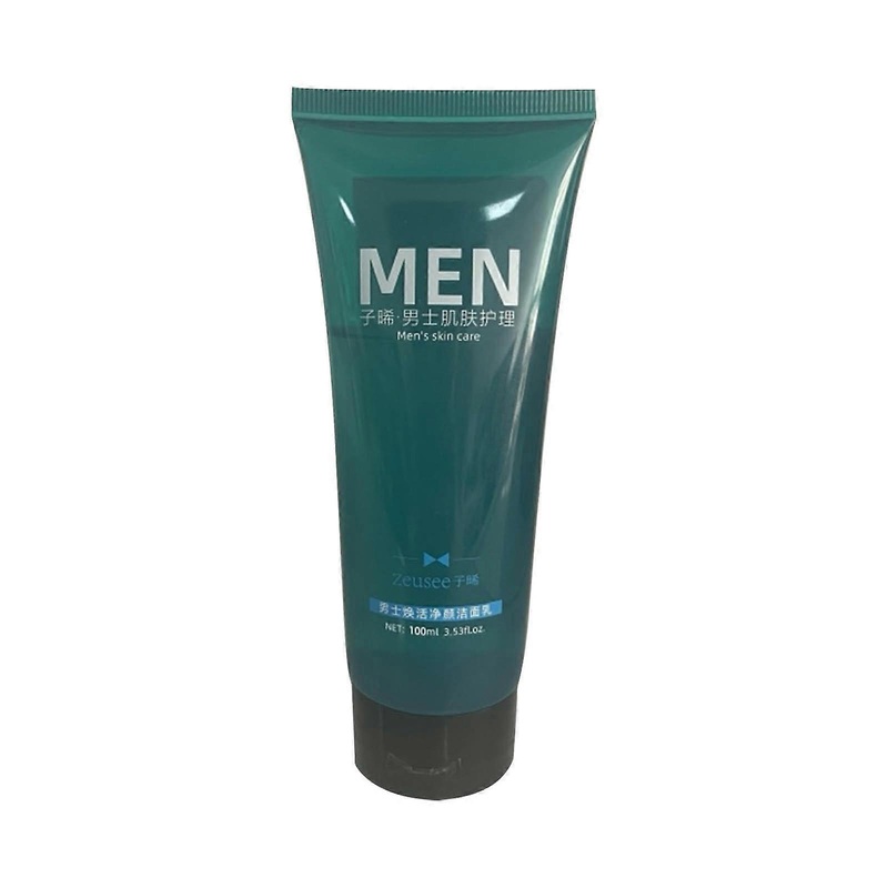 Men's Refreshing Oil Removing Facial Cleanser Moisturizing Cleanser LA71