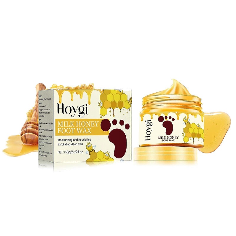Milk Foot Wax Feet Mask Moisturizing And Hydrating Nourishing And Whitening Peel Off Dead Skin Exfoliating For Skin LA105
