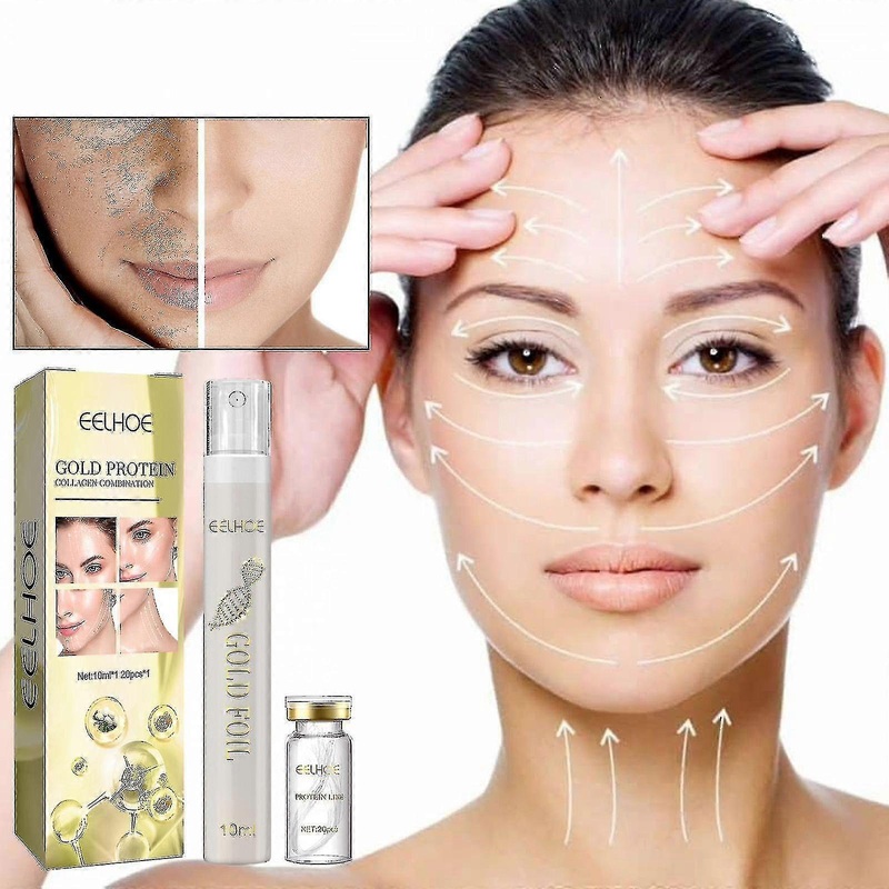 Protein Thread Lifting Set Face Serum Active Collan, Collan Fade Lines Thread Lift Silk Thread New