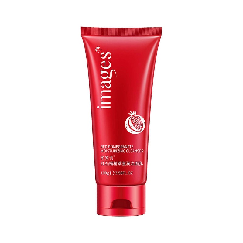 Red Pomegranate Facial Cleansing Milk Plant Care Series Facial Cleansing Milk Removing Facial Cleansing Cream LA1521