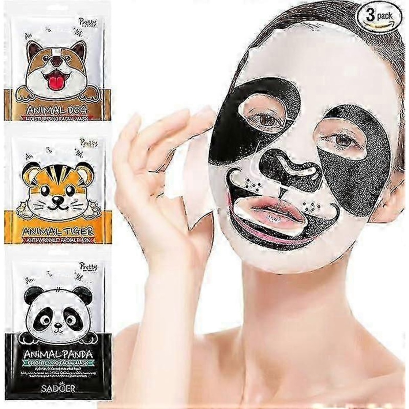 Sheet Masks, Face Masks Skincare,3Pcs Face Masks Set, Beauty Facial Mask Kids