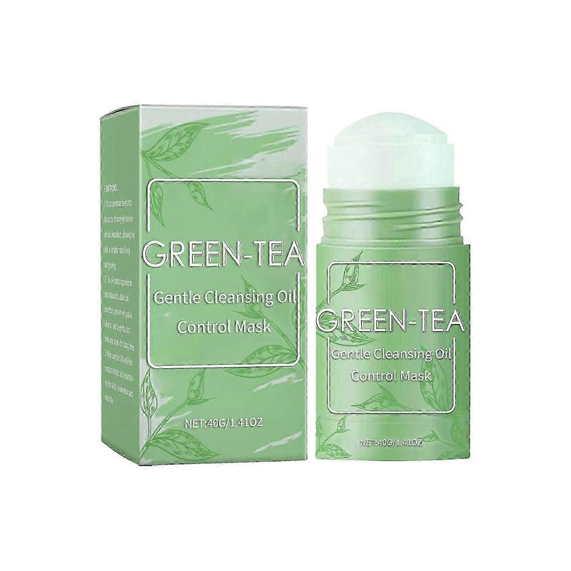 2025 Green Tea Oil Control Cleaning Mask Removes Dirt And Impurities Balances Skin Oil Secretion Moisturizes Fills