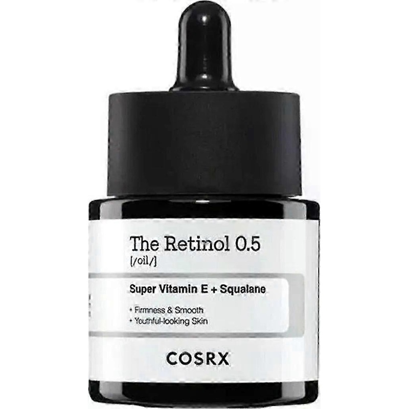 COSRX The Retinol 0.5 Oil 20ml  Facial oil with retinol, vitamin E & squalane