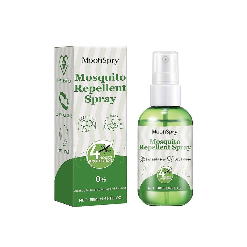 Highly effective mosquito repellent spray, mild anti-bite outdoor portable floral water pl