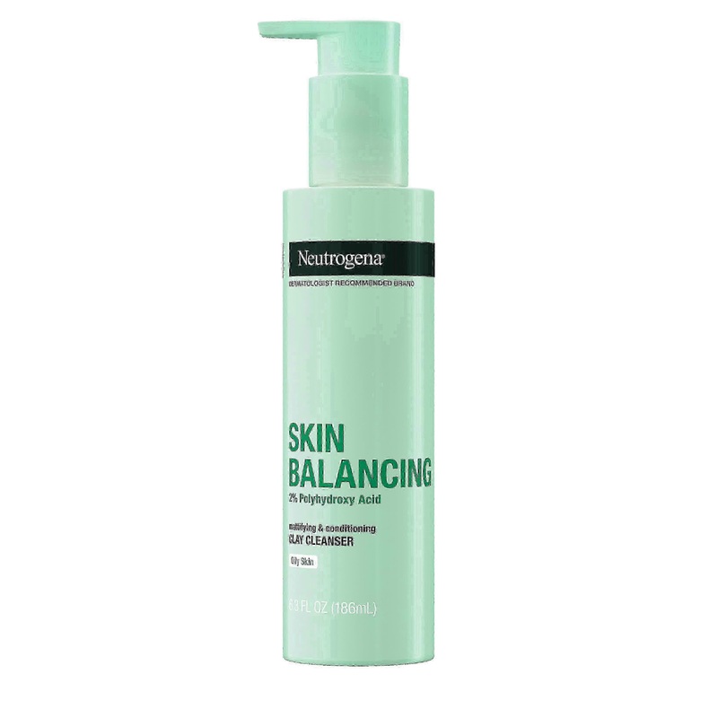 Neutrogena Skin Balancing Liquid Facial Cleanser, Oily Skin, Mattifying, 6 Oz