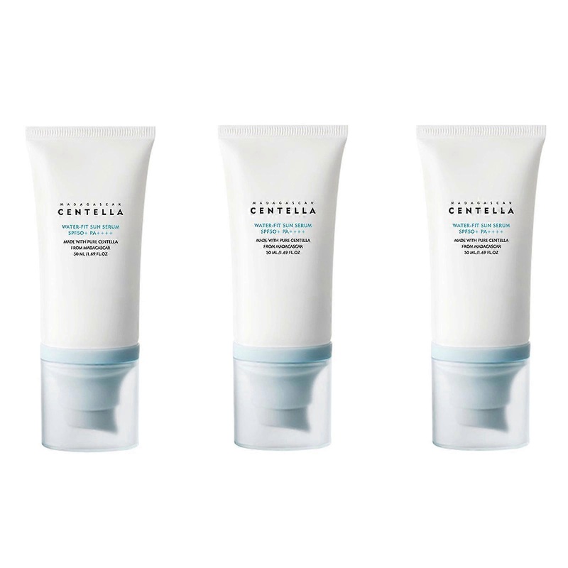 suitable for centella spf50+ refreshing sunscreen cream lotion for daily use