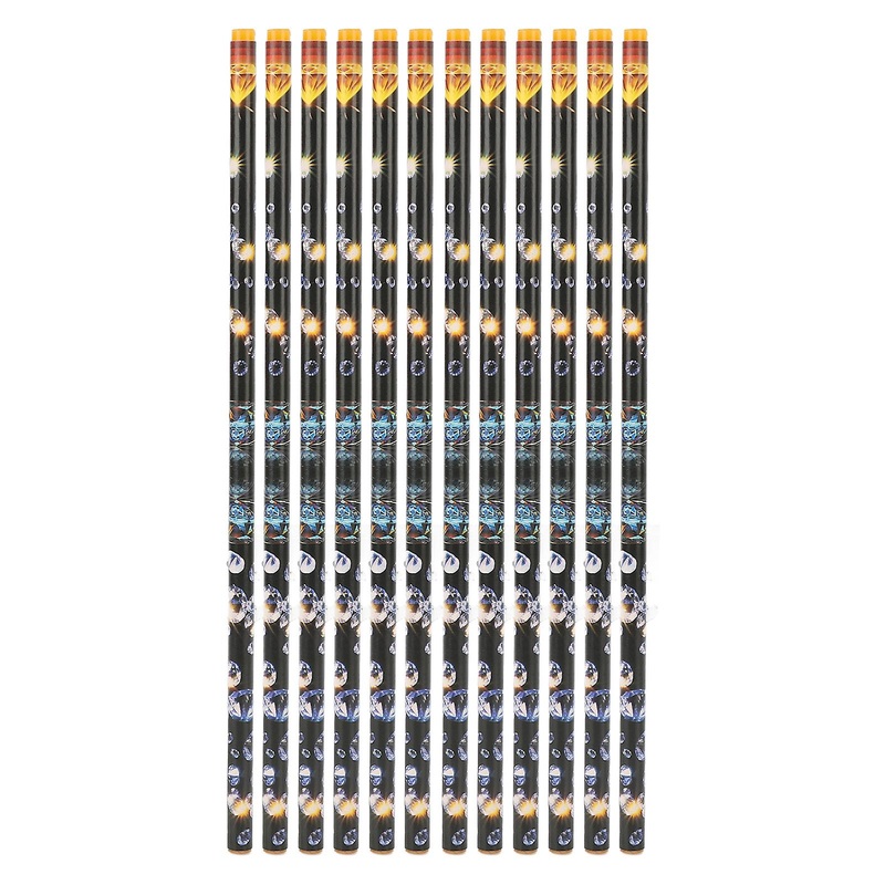 12pcs Nail Dotting Wax Pen Self Adhesive Rhinestones Picker Wax Pen for Nail Art DIY Decoration Yellow