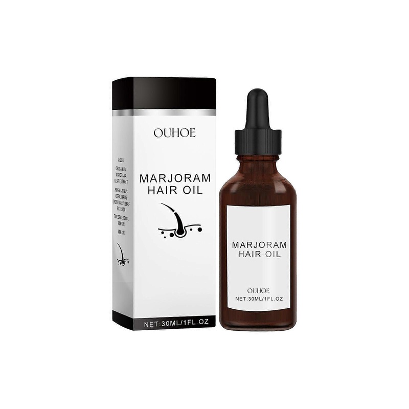 30ml marjoram essential oil: thickens hair, moisturizes and repairs.