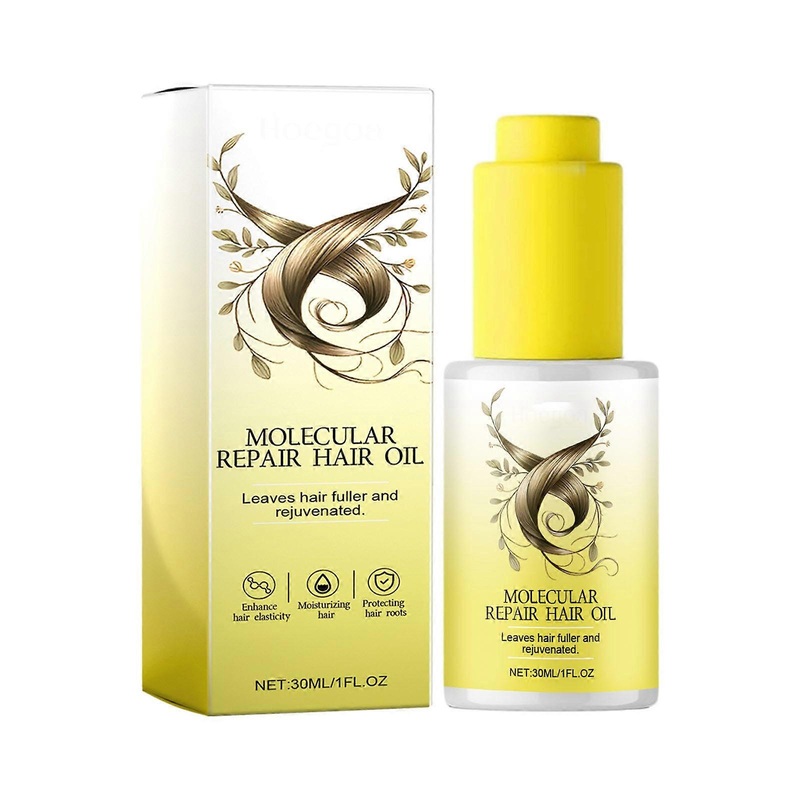 30ml molecular hair oil: repair and nourish, healthy hair.