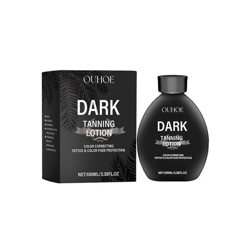Black Bronzer Lotion 100ml-Hydrating Panthenol Sunflower And Fruit Natural Sunscreen Repair 100ml