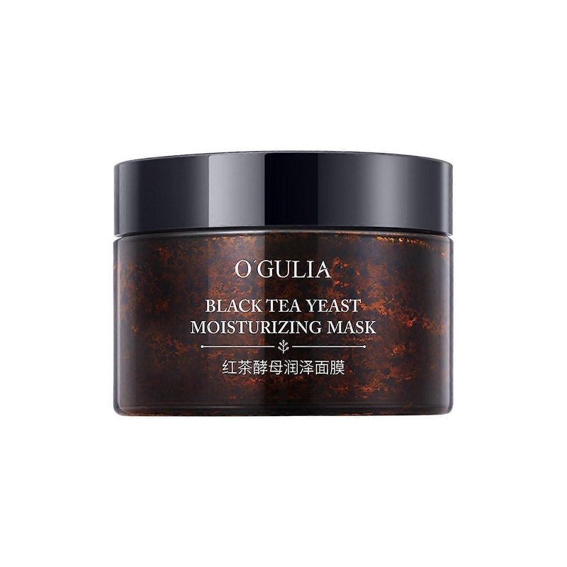 Black tea yeast mask: moisturizing and cleansing, smear-on mud mask.