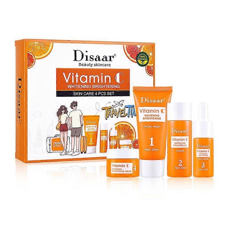 Moisturizing Kit: Travel Friendly, Cleanser, Lip Balm, Moisturizer, Eye Cream and Night Cream, Vegan and Cruelty Free, 4-Piece Skincare Set, 10ml.