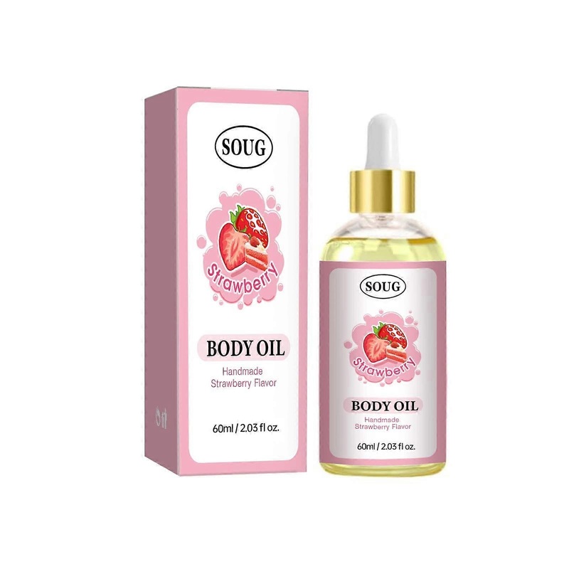 Nourishing Body Oil: Smooths skin, avoids dryness, 60ml Pampering.