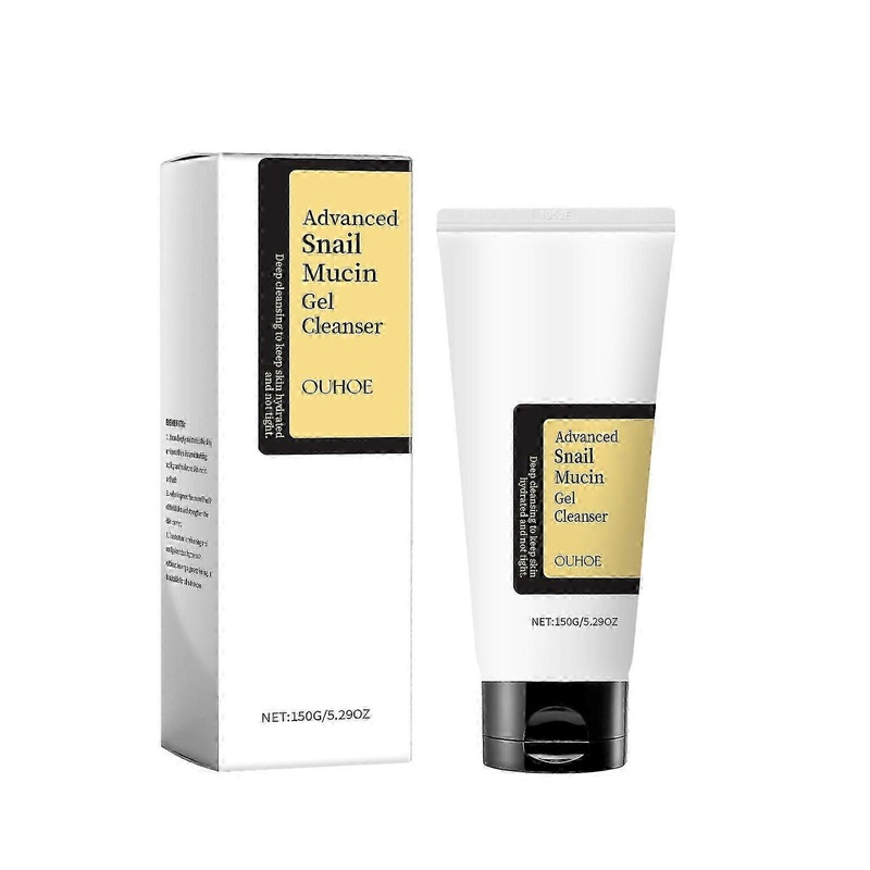 Snail Cleansing Gel - Moisturizing Facial Cleanser for Natural Glow, 150g
