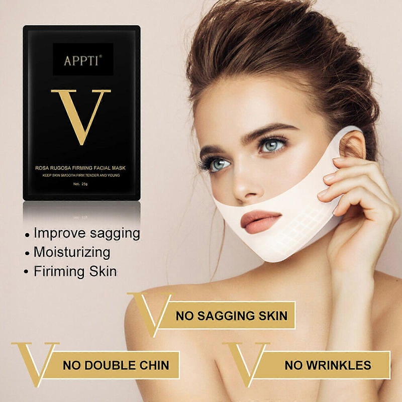 V Shape Face Mask Lifting Firming Burn Double Chin V line Mask 3ML