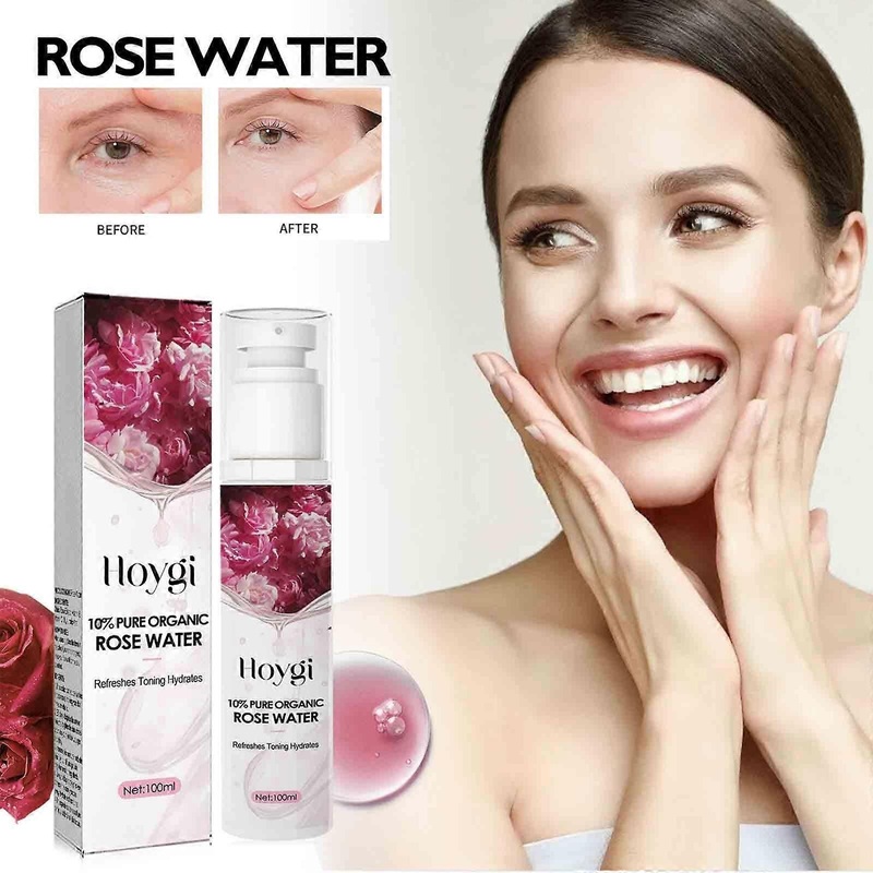 Water Toner For Face Pore For Face  Rosewater Face Toner For Women Hydrating Toner Facial Toner Toner For Oily Skin Water Facial Tone 100ml
