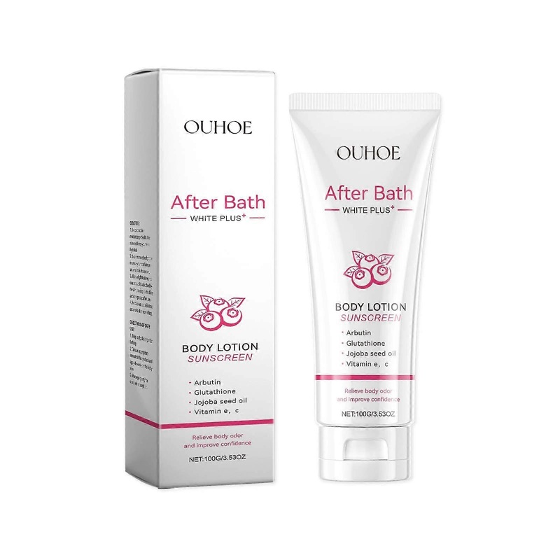 Whitening Body Lotion: Rejuvenating lotion for after bathing.