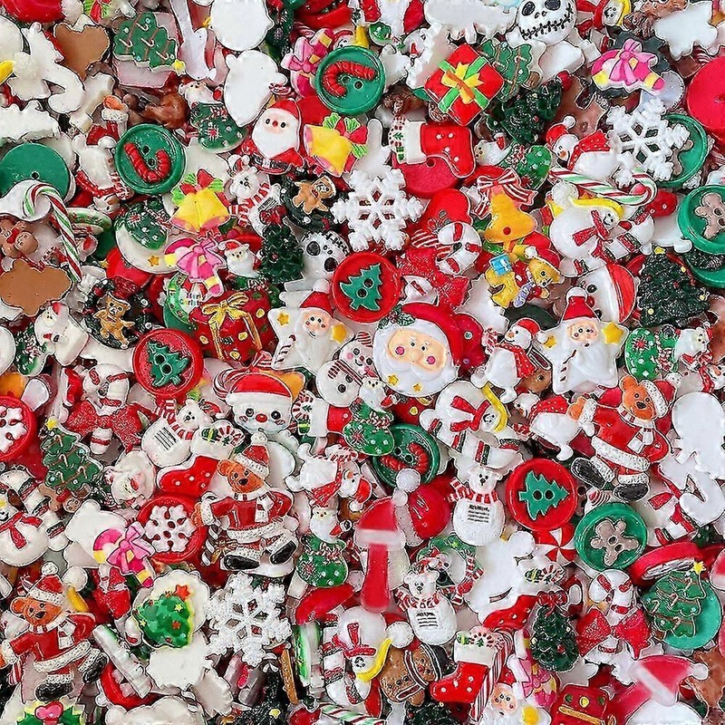 100-Piece DIY Resin Accessories for Crafting Phone Cases, Nails, Bags, and Scrapbooking Projects