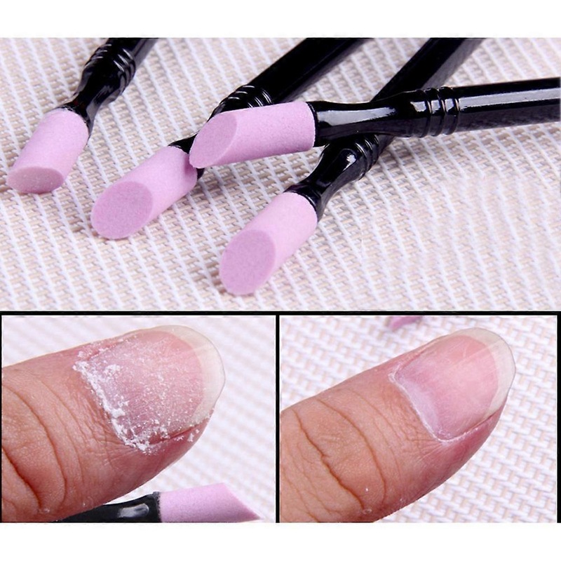 1Pc Double-end Grinding Pen DIY Dead Skin Cuticle Remover Nail Art Tool