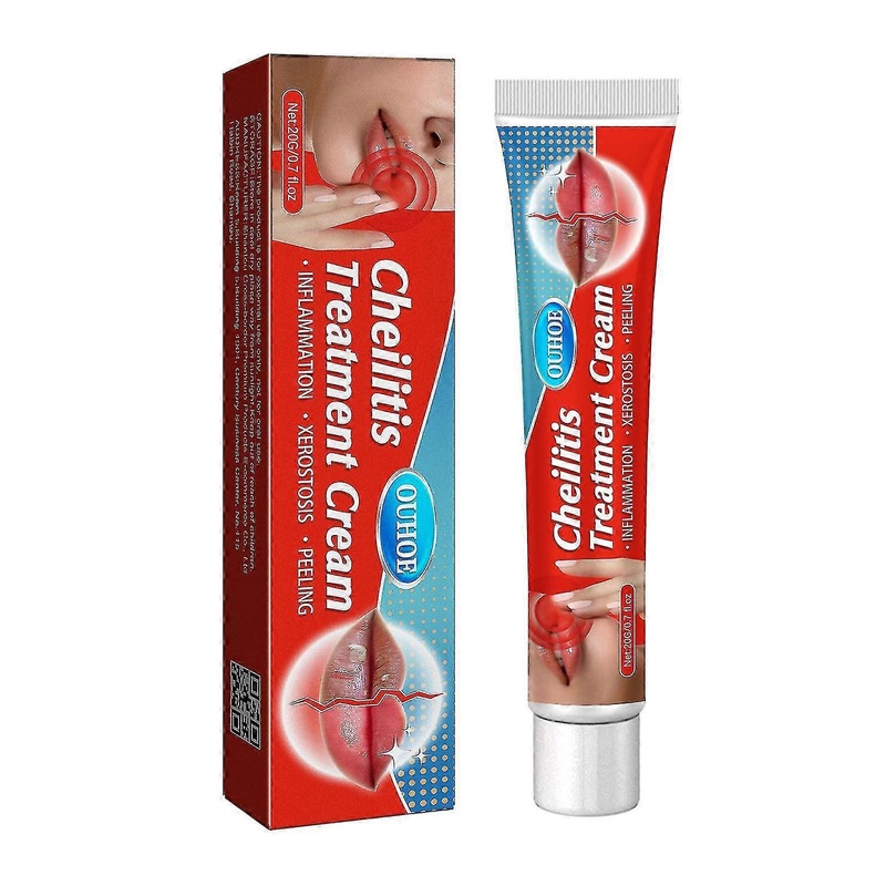 20g Lip Balm Cheilitis Treatment Cream Remove Dark Oil Moisturizing Lips Repairing Anti-cracking