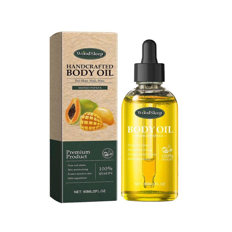 Fashion Body Oil: Strawberry Handmade, 60ml Glamour Presents.
