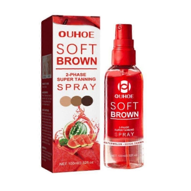 Tanning Spray,outdoor Tanning Self Tanning No Tanning, Bronzing Skin Moisturising Beauty Tanning Spray 100ml