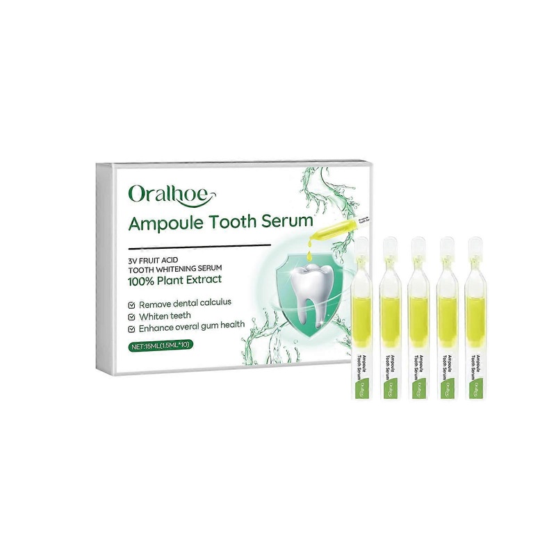 Teeth Whitening-Baking Natron Cleaning Xylitol Teeth Protection Lemon Brightening Mint Refreshing Chamomile Soothing 10 Pes Set