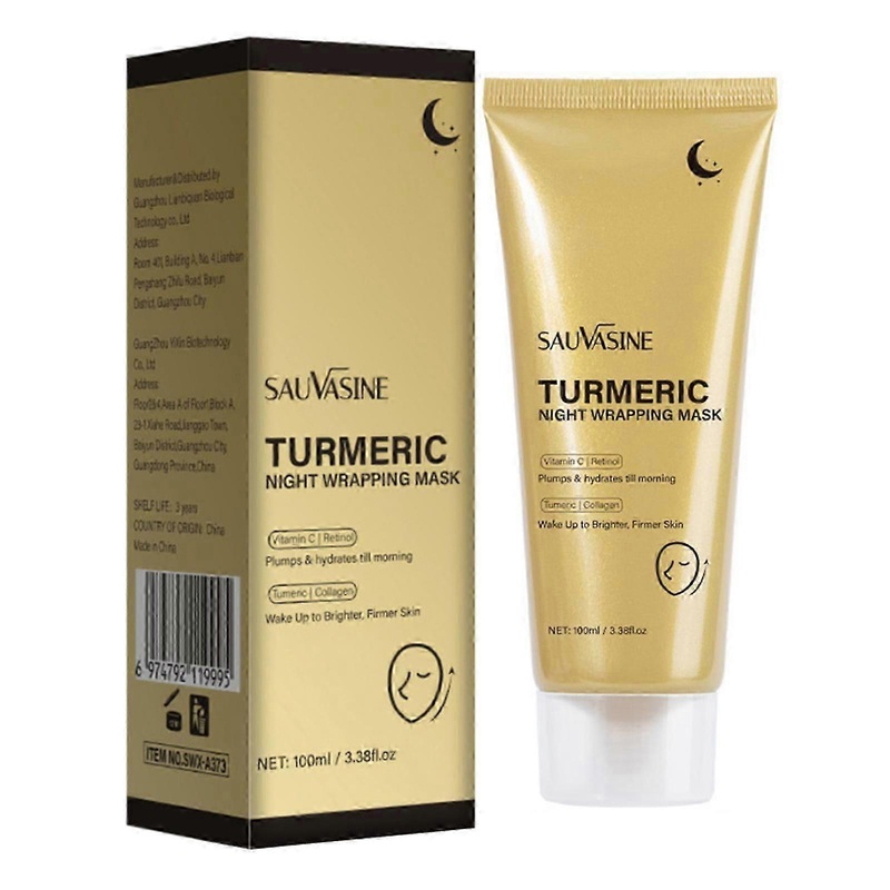 Turmeric Peel Off Mask for Nighttime Skin Care