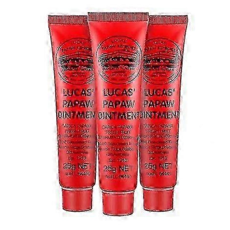 2025 Australia Lucas Natural Papaya Cream 25g Lip Balm Moisturizing Lip Mask Universal Cream fo