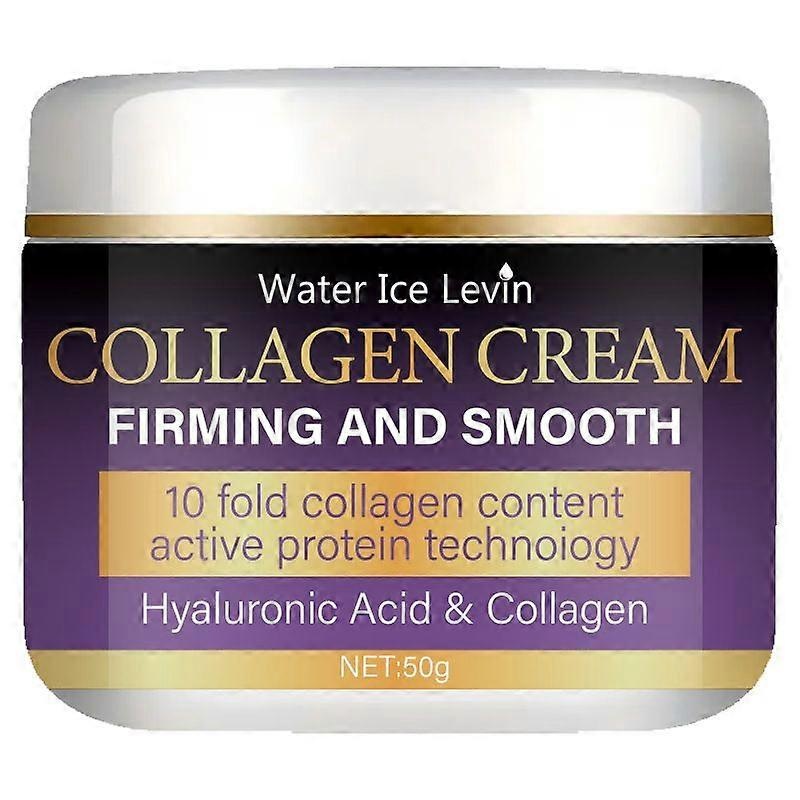 Collagen Firming Cream, Skin Tightening Cream with Hyaluronic Acid, Anti-Aging Cream For Face & Body, Day & Night Moisturizer, Anti-Wrinkle & Deep Hyd