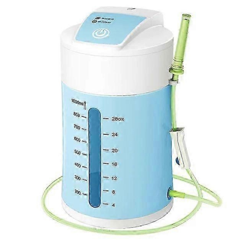 Electric Hine Home Colon Cleansing Kit Enema Bag Bucket For Constipation