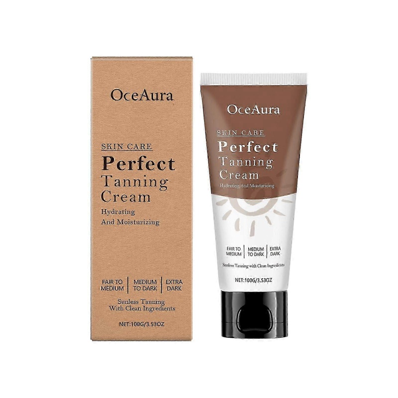 Perfect Tanning Cream, Self Tanner For Body, Sunless Tanning Cream Moisturizer Skin Care, Hydrating and Moisturizing Skin Care