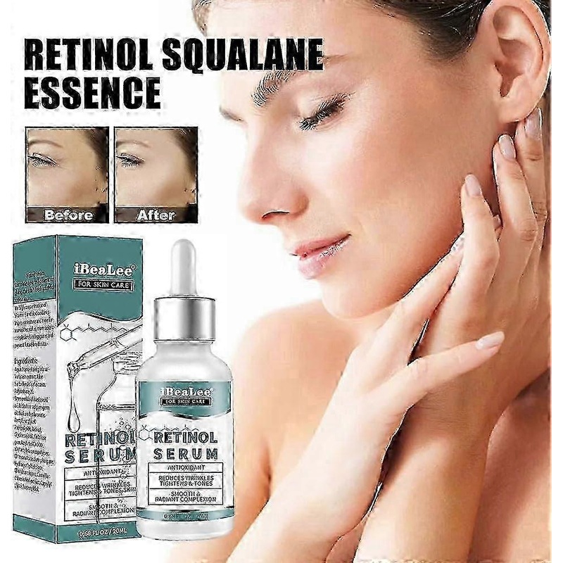 Retinol Serum, 20ml Radiant Serum, Moisturizing And Firming Serum, Anti-Aging Formula with Retinol, Hyaluronic Acid and Niacinamide