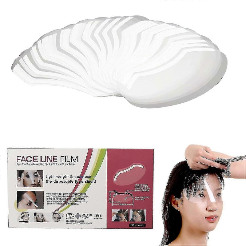 Shower mask 50-pack waterproof for cataract surgery and microblading