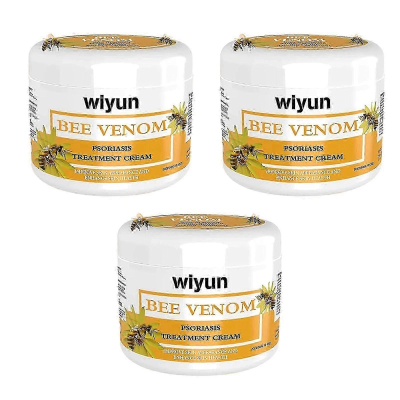 1/3/5pcs Bee-venom Psoriasises Cream Skin Relief Anti-itch Cream For All Skin Types