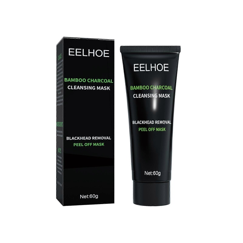 Bamboo charcoal blackhead removal mask, deep cleansing of pores and acne T-zone oil control, use exfoliating mask