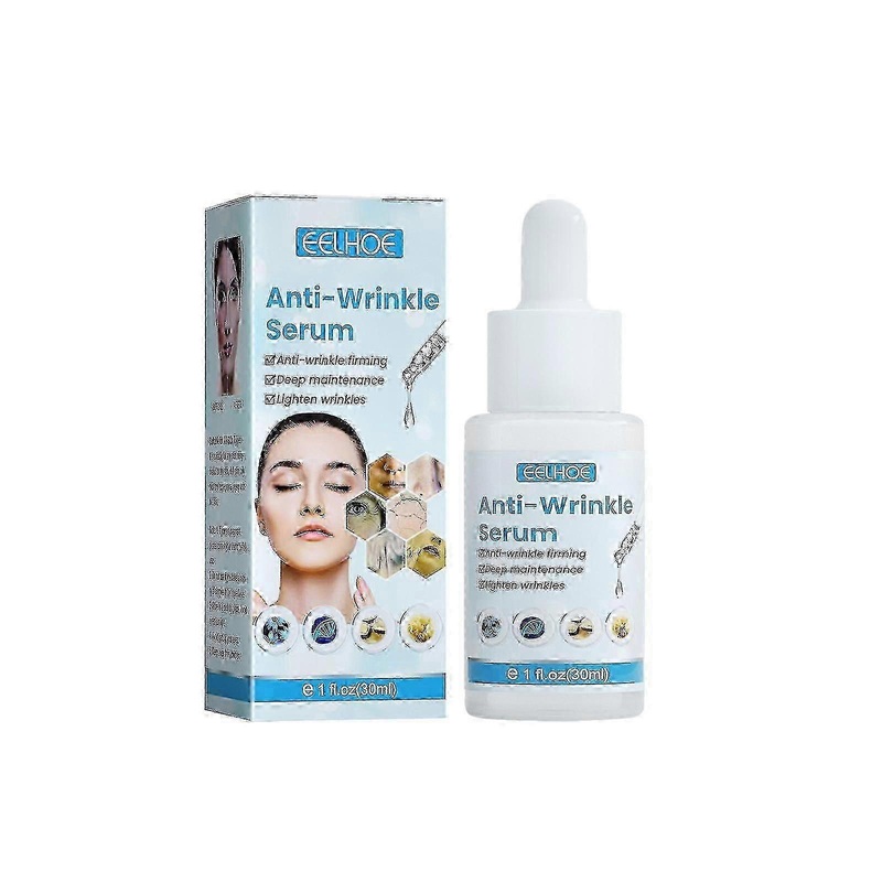 Eelhoe Hyaluronic Acid Anti-wrinkle Essence Facial Moisturizing Moisturizing Brightens Skin Tightening Wrinkle Essence Oil
