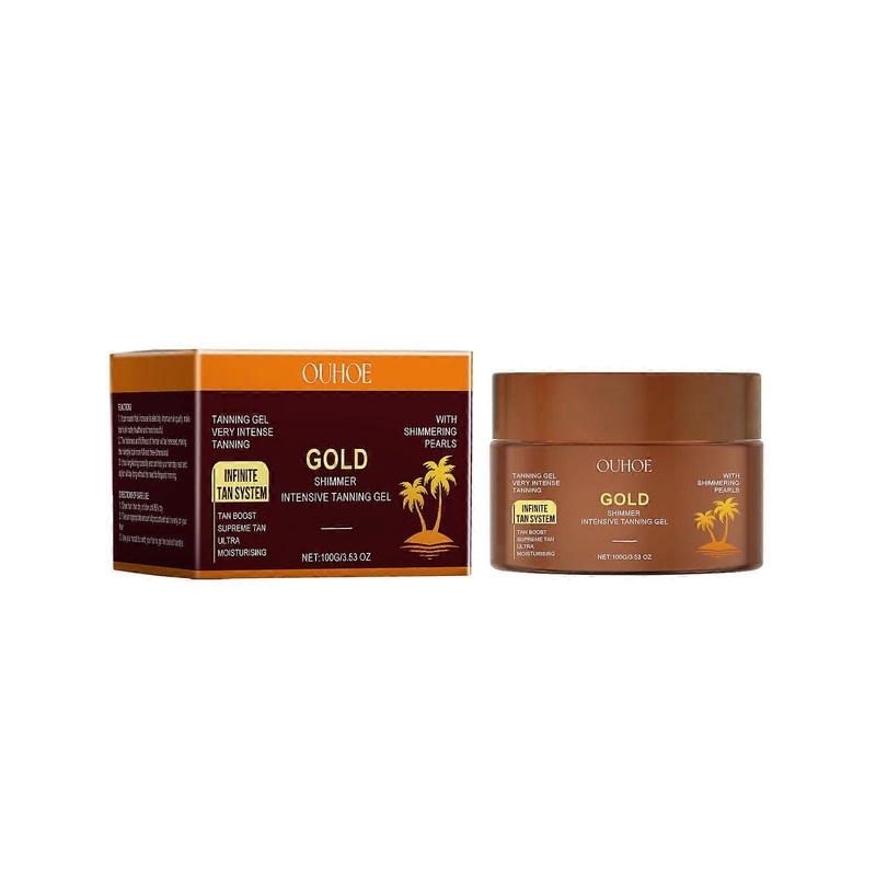 Golden glow blackening gel mild moisturizing sunscreen wheat toner suitable for summer outdoor beach