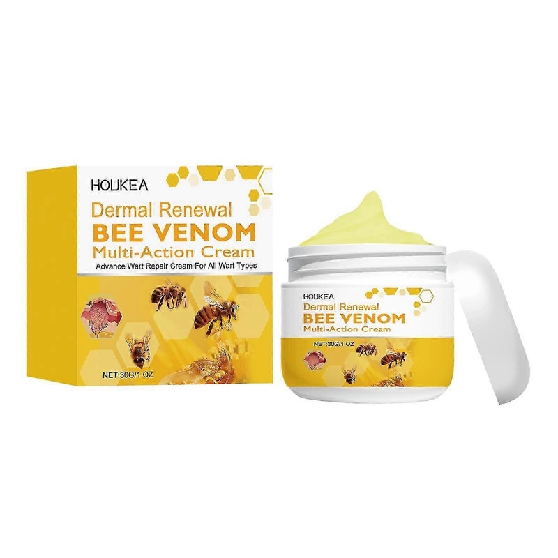 Houkea bee venom anti-ulcer relief cream Mild ingredients to remove ulcers, repair and relieve body and facial skin cream