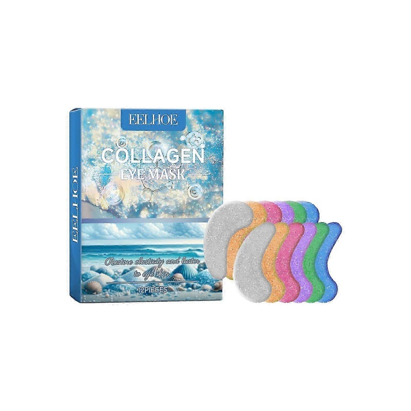 Revitalizing Collagen Eye Mask for Dark Circles & Puffiness  Anti-Wrinkle, Deep Hydration, Brightening & Firming Under-Eye Treatment  12 Pairs for You